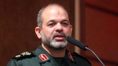 پیام فرمانده کل سپاه به سردار رادان