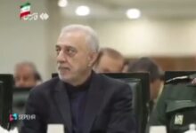 انتشار نخستین تصویر از وزیر پیشنهادی دفاع در جلسه مجلس