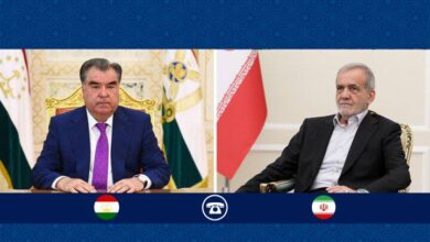 تأکید بر تعمیق روابط تهران و دوشنبه